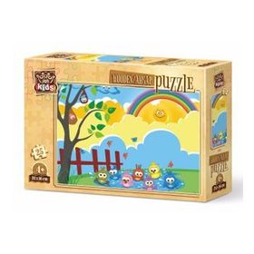 Art Kids Banyo Zamanı 25 Parça Ahşap Puzzle