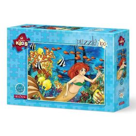 Art Kids Batık Gemi 100 Parça Puzzle