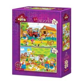 Art Kids Çiftlik Hayatı 35 + 60 Parça Puzzle