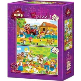 Art Kids Çiftlik Hayatı 35 + 60 Parça Puzzle