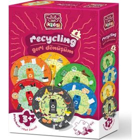 Art Kids Eğitici Geri Dönüşüm 54 Parça Puzzle