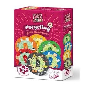 Art Kids Eğitici Geri Dönüşüm 54 Parça Puzzle