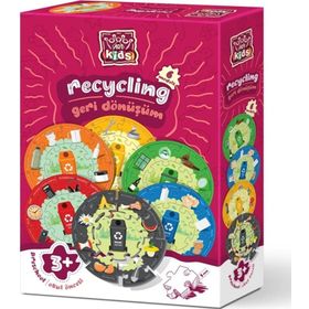 Art Kids Eğitici Geri Dönüşüm 54 Parça Puzzle