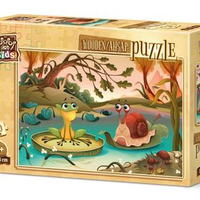 Art Kids Göl Arkadaşları 50 Parça Ahşap Puzzle