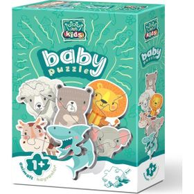 Art Kids Hayvanlar Baby 19 Parça Puzzle