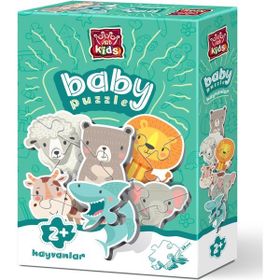Art Kids Hayvanlar Baby 19 Parça Puzzle