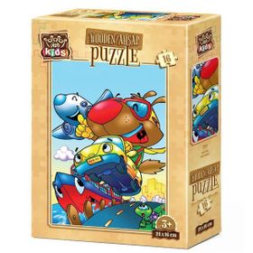 Art Kids Hızlı Köpek 16 Parça Ahşap Puzzle