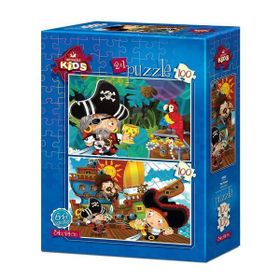 Art Kids Korsanlar 2x100 Parça Puzzle