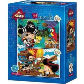 Art Kids Korsanlar 2x100 Parça Puzzle