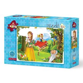 Art Kids Masal Gülü 100 Parça Puzzle