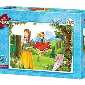 Art Kids Masal Gülü 100 Parça Puzzle