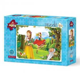 Art Kids Masal Gülü 100 Parça Puzzle
