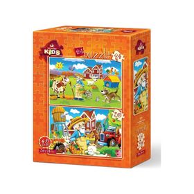 Art Kids Mutlu Çiftçi 24 + 35 Parça Puzzle