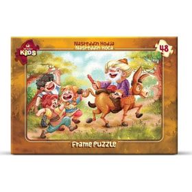 Art Kids Nasreddin Hoca 48 Parça Frame Puzzle