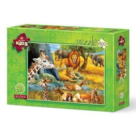 Art Kids Orman Hayvanları 200 Parça Puzzle