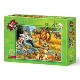 Art Kids Orman Hayvanları 200 Parça Puzzle