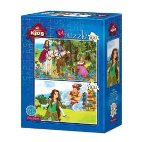 Art Kids Prensesin Hayali 2x100 Parça Puzzle