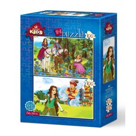 Art Kids Prensesin Hayali 2x100 Parça Puzzle