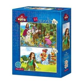 Art Kids Prensesin Hayali 2x100 Parça Puzzle