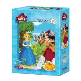 Art Kids Sihirli Kız 100 Parça Puzzle