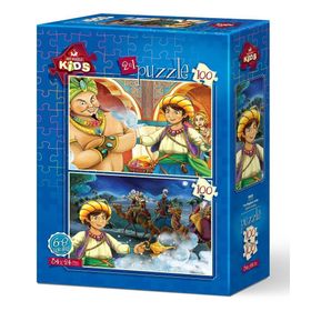 Art Kids Sihirli Lamba 2x100 Parça Puzzle