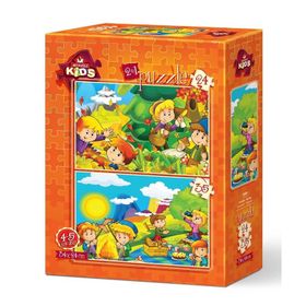 Art Kids Sonbahar-İlkbahar 24 + 35 Parça Puzzle