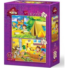 Art Kids Tatil Keyfi 35 + 60 Parça Puzzle