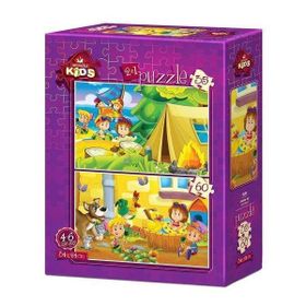 Art Kids Tatil Keyfi 35 + 60 Parça Puzzle