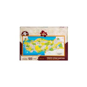 Art Kids Türkiye Siyasi Haritası Frame Puzzle