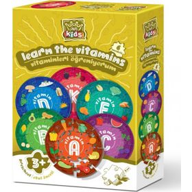 Art Kids Vitaminleri Öğreniyorum 54 Parça Puzzle