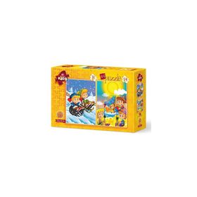 Art Kids Yaz-Kış 12 + 24 Parça Puzzle