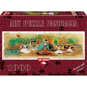 Art Konya Kolajı 1000 Parça Panorama Puzzle