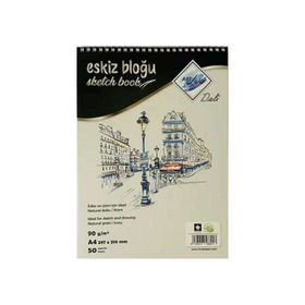 Art Liva 5794813 Dali 90 gr A4 50 Yaprak N:SD-602 Eskiz ve Çizim Defteri