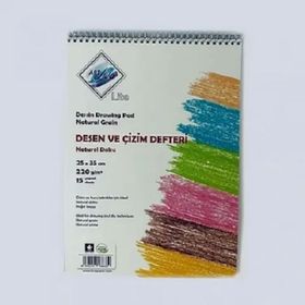 Art Liva Lite 25x35 cm 220 gr 15 Sayfa Desen ve Çizim Defteri
