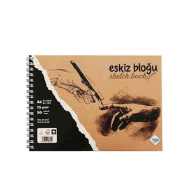 Art Liva Spiralli 50 Sayfa A5 75 gr Eskiz ve Çizim Defteri