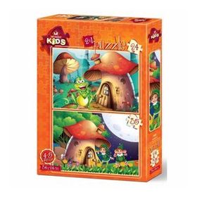 Art Mantar Ev 24+35 Parça Puzzle