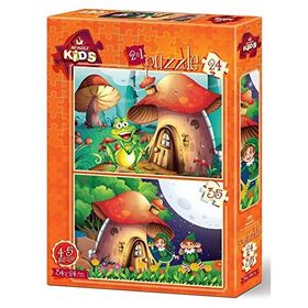 Art Mantar Ev 24+35 Parça Puzzle