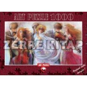 Art Maskeli Balo 1000 Parça Puzzle