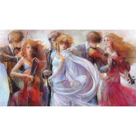 Art Maskeli Balo 1000 Parça Puzzle