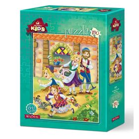 Art Mutlu Aile 150 Parça Puzzle