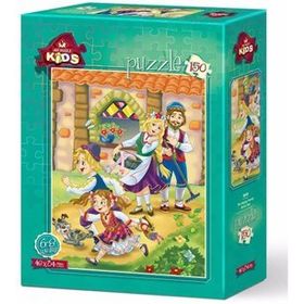 Art Mutlu Aile 150 Parça Puzzle
