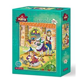 Art Mutlu Aile 150 Parça Puzzle