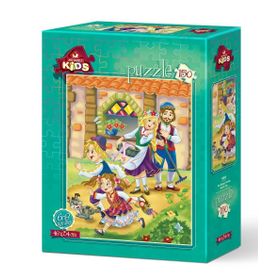 Art Mutlu Aile 150 Parça Puzzle