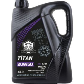Art Oil Titan 20W 50 4 L Motor Yağı