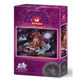 Art Puzzle 100 Parça Akrep Burcu Puzzle