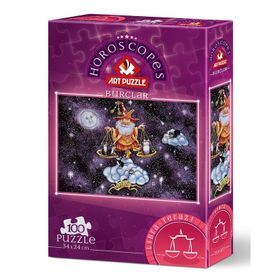 Art Puzzle 100 Parça Terazi Burcu Puzzle