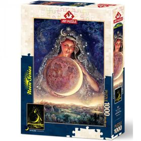 Art Puzzle 1000 Parça Ay Tanrıçası Neon Puzzle