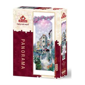 Art Puzzle 1000 Parça Çiçekler İçinde 96x34 cm Venedik Puzzle