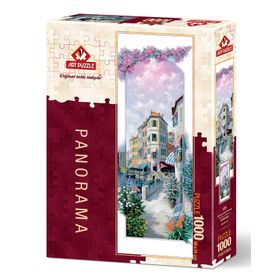 Art Puzzle 1000 Parça Çiçekler İçinde 96x34 cm Venedik Puzzle