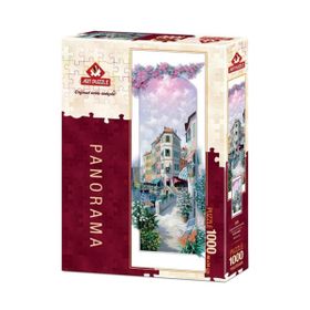 Art Puzzle 1000 Parça Çiçekler İçinde 96x34 cm Venedik Puzzle